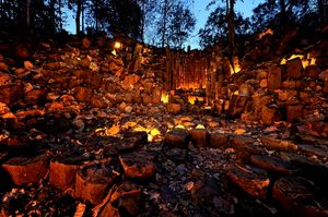 주상절리, 위앙 코사이 국립공원