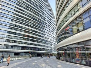 왕징 SOHO의 하층부