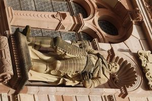 하이델베르크 성에 세워진 요한 카지미어 동상