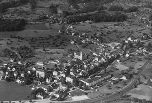 우츠나흐의 항공 사진, 1953년