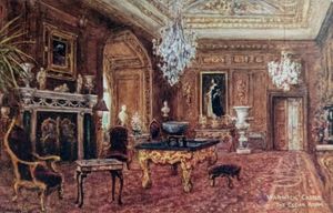 W. W. 콰트레인의 시더룸, 1910년경