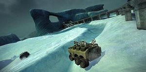 Vaporfield Glacier}} 맵의 장갑차