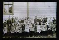 월터 브로이닝, 맨 위 줄, 왼쪽에서 두 번째, 1907년 10월.