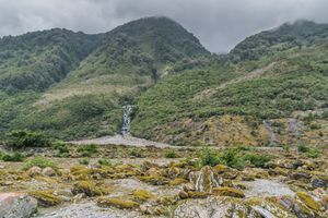 공원에 위치한 Baird 산맥의 모습.