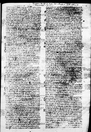 De claustro anime, 14세기 필사본. Hereford, Cathedral Library, Manuscript collection, P.5.XII.