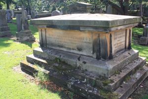  그레인 묘지, 에든버러에서 커닝엄의 무덤 