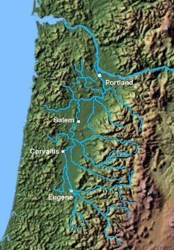 윌라멧 밸리 유역