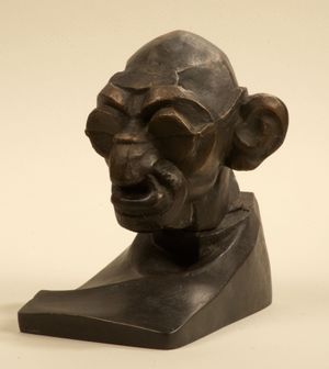 마하트마 간디의 캐리커처 (1932)