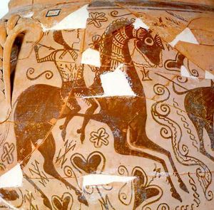 이베리아 도기에서 발견된 기마병, 알리칸테