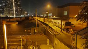 아치 스트리트 시설 도로 입구