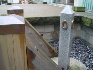 신바시역 0마일 표식 (철도기념물)