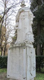 로마 빌라 보르게세 정원에 있는 가르실라소의 조각상