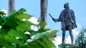 크리스토퍼 콜럼버스의 동상, 세인트앤스 만, 자메이카