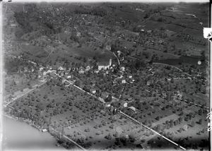 발터 미텔홀저가 촬영한 200m 상공에서 본 항공 사진 (1919년)