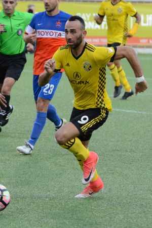 2017년 콜럼버스 소속 메람