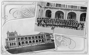 1900년대의 수경총부. 이당시 건물은 아직 2층 규모였다.