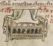 에드먼드의 탄생, 1245년. 매튜 파리가 기록함