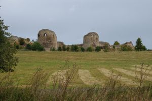 Staffordshire의 Chartley Castle, 에드먼드가 몰락한 남작 로버트 드 페러스, 6대 더비 백작으로부터 물려받은 재산 중 하나