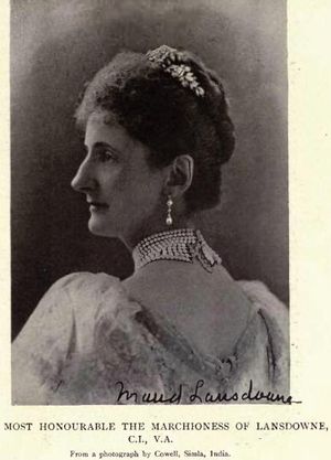 모드 에블린 해밀턴, 랜즈다운 후작 부인