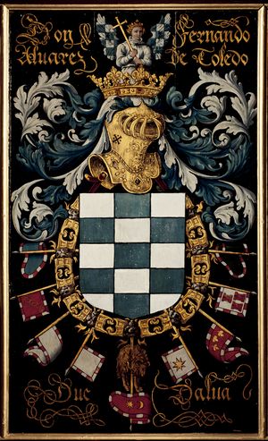 제3대 알바 공작의 문장