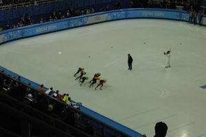 2014년 동계 올림픽에서 스미스가 경기하는 모습