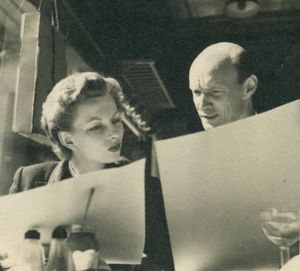 제니퍼 하워드, 1952년, 각본가 윌리엄 템플턴과 함께