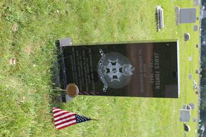 제임스 포튼 묘비 에덴 묘지