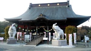 長福寿寺(長南)。2015년 촬영