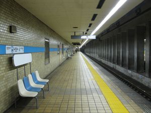 승강장 (2010년 3월)