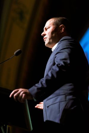 프라이덴버그, 2019년 4월 2019년 연방 선거 전 후보 토론회에서