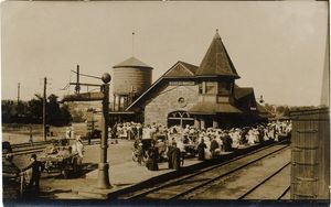 1908년의 조지타운 GTR 역