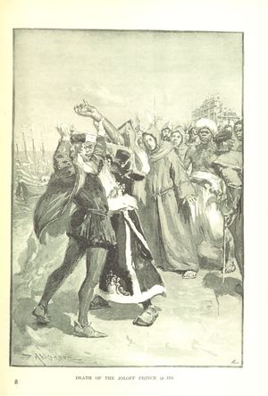 1892년 책에 실린 "졸로프 왕자의 죽음".