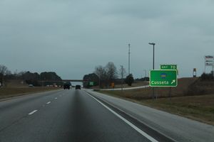 커세타 남서쪽의 I-85