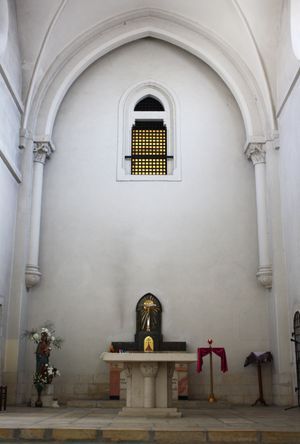 현대 주기도문교회의 제단