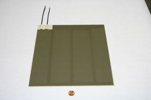 운모 시트에 인쇄된 두꺼운 필름 히터