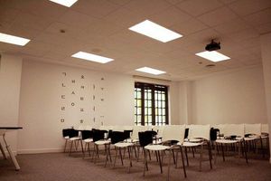 한글강좌가 열리는 한글학당 교실의 모습.