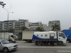 주롄중커(Zoomlion) 도로 청소차