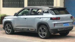 지리 아이콘의 후면