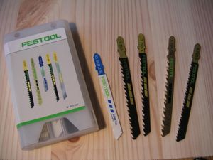 FESTOOL사의 전동 직소기용 날