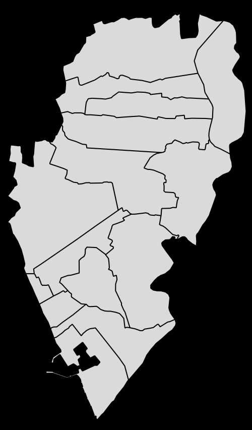 쯔관 구 행정 구획