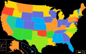 Real ID 법 준수 현황 지도