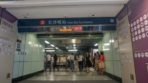 2018년 9월 짐사저이역 H 출구