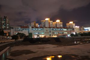 2016년 차오시루역 역 건물 외부