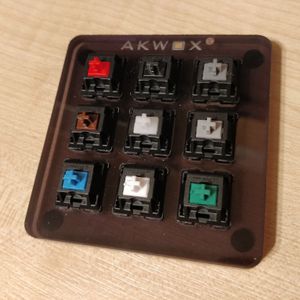 Akwox 체리 MX 9 스위치 샘플 보드
