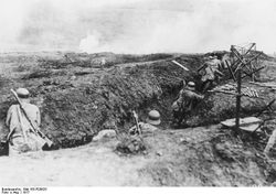 돌격 기회를 엿보는 특공대 (1917년)