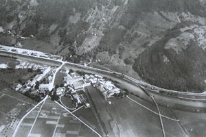 발터 미텔홀저가 찍은 항공 사진 속 치겔브뤼케(1920년경)