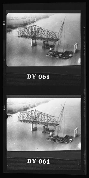 교량 건설 모습