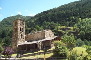 12세기 로마네스크 양식의 산트 후안 데 카셀레스 교회