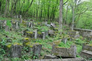 바흐치사라이, 크림 반도의 카라임 묘지.