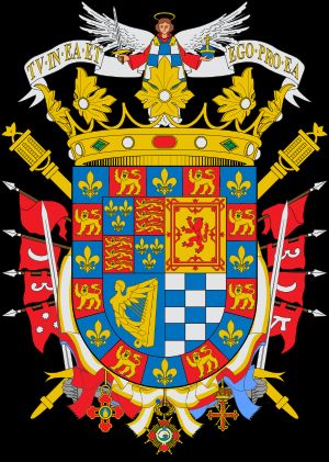 18대 알바 여공작 카예타나의 문장